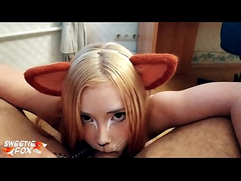 ❤️ Kitsune sluger pik og sæd i sin mund ☑ Super porno at da.xxxnd.ru ❌️❤